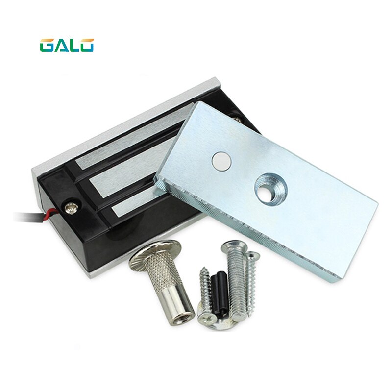 12V 60kg Electronic Electric Magnetic Lock fail safe DC EM Locks Holding Force Electromagnetic mini M60 for Door Entry Access
