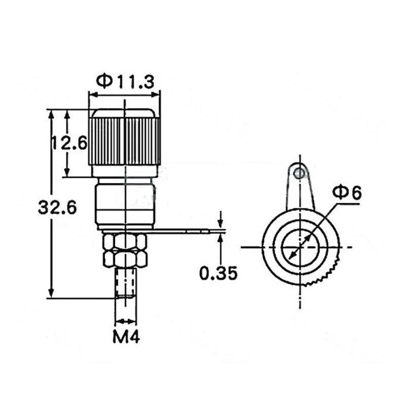 4 stuks 10 stuks 4mm bananenstekkers connector socket vernikkelde aansluitklem moer bananenstekker jack connectoren rood zwart diy connectoren