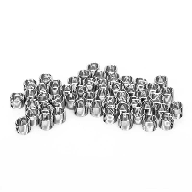 Thread Inserts Thread Repair Tool High‑Strength for DIY Handcraft Machine 50 Packs