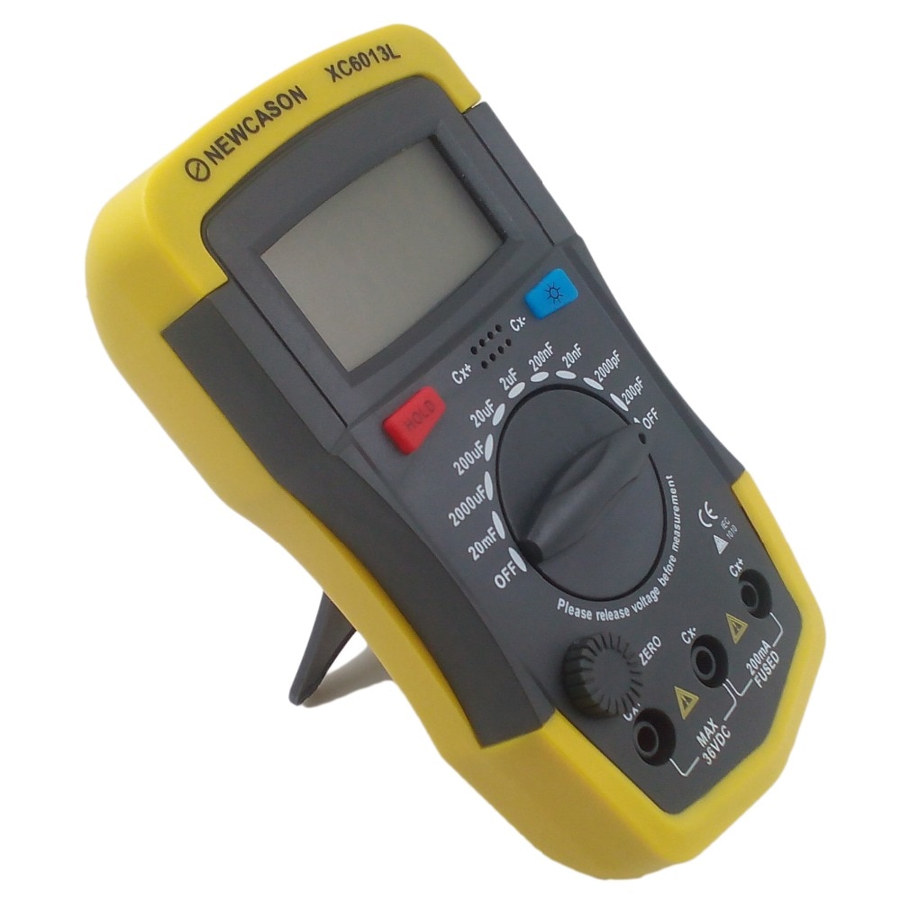 Digtital Capacitance Meter XC6013L Capacitor Tester mF uF Circuit Gauge Capacitance Meter Tester