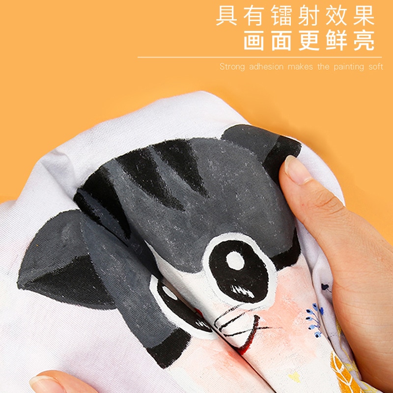 canvas paint hand-painted diy textile fiber pigment paint pigment paint set 12 color