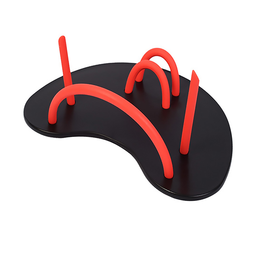 Palmes de natation professionnelles palmes de natation exercices de Correction outils de natation gants palmés à la main réglables