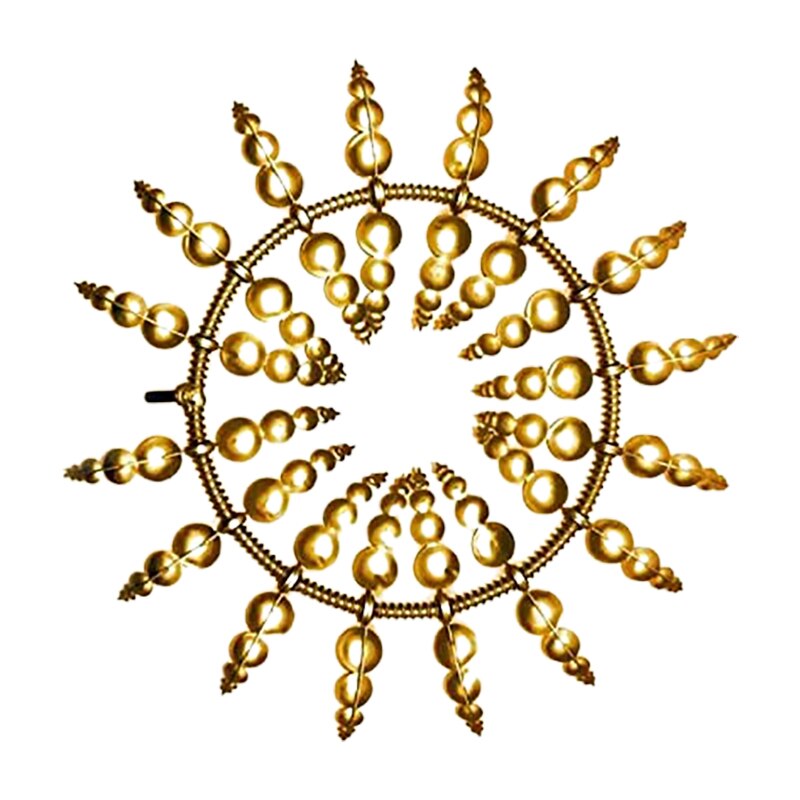 Unique Magical Metal Windmill Kinetic Metal Wind Spinners With Metal Garden Stake Outdoor Wind Spinners Garden Decoration