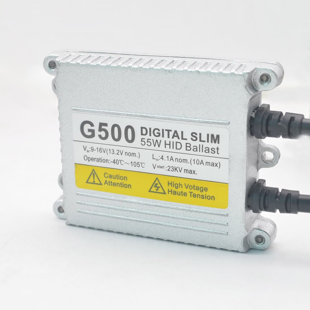 2pcs 55W Digital Slim HID ballast xenon Conversion kit AC G500 car headlight Electronic ballast replacement