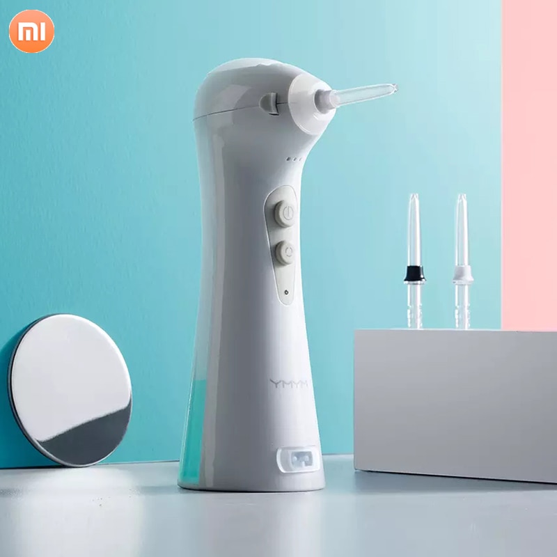 Xiaomi YMYM Portable Tooth Cleaner YF1 Tartar Nemesis Pulse 0.6mm Water Massage Gingival Tooth Cleaner Oral Hygiene Dental care