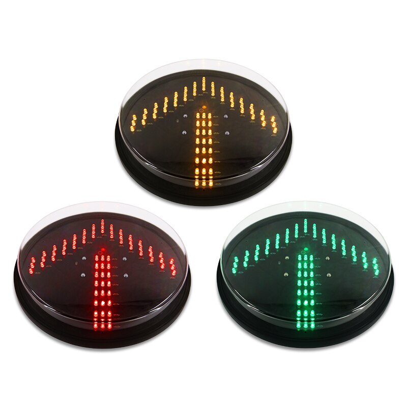 12Inch Tricolore RYG Arrow Led Traffic Lights Module Signal