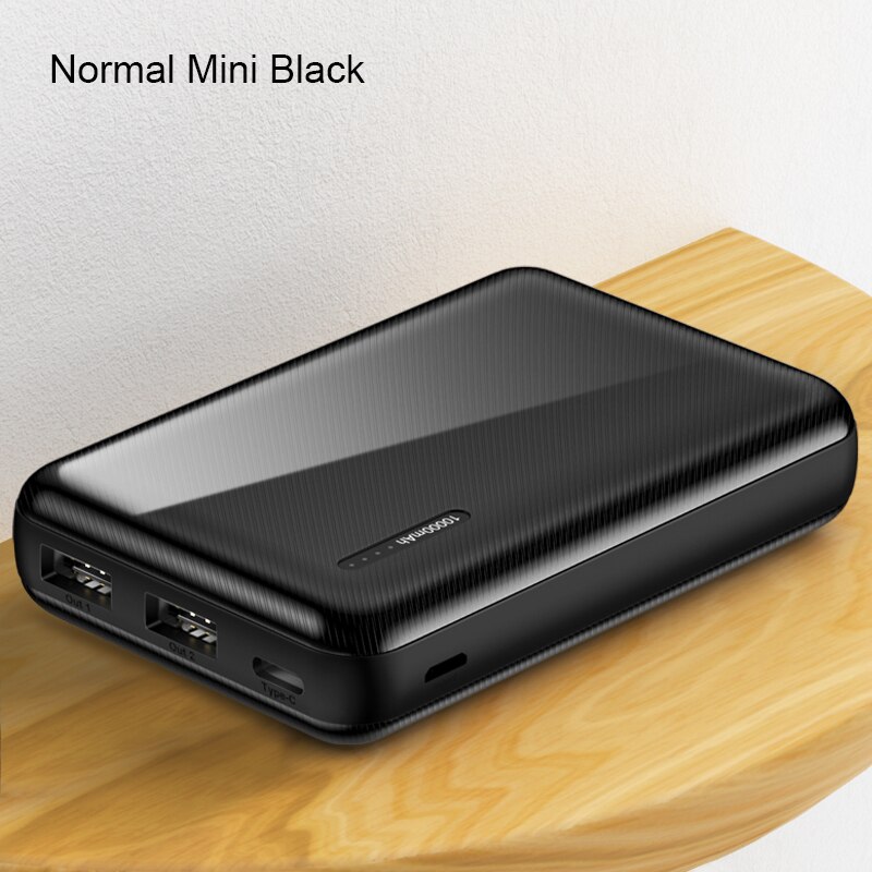 Power Bank Voor Xiaomi Mi Iphone, usams Mi Ni Pover Bank 10000 Mah Led Display Powerbank Externe Batterij Poverbank Snel Opladen