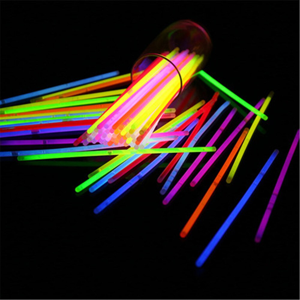 Party Fluorescentie Light Glow Sticks Armbanden Kettingen Neon Voor Wedding Party Glow Sticks Kleurrijke Glow Stick