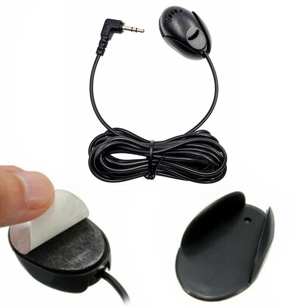 Di Navigazione Per auto GPS Microfono Altoparlante Per Auto Microfono Esterno Pasta Microfono 3.5 millimetri Car Stereo Microfono