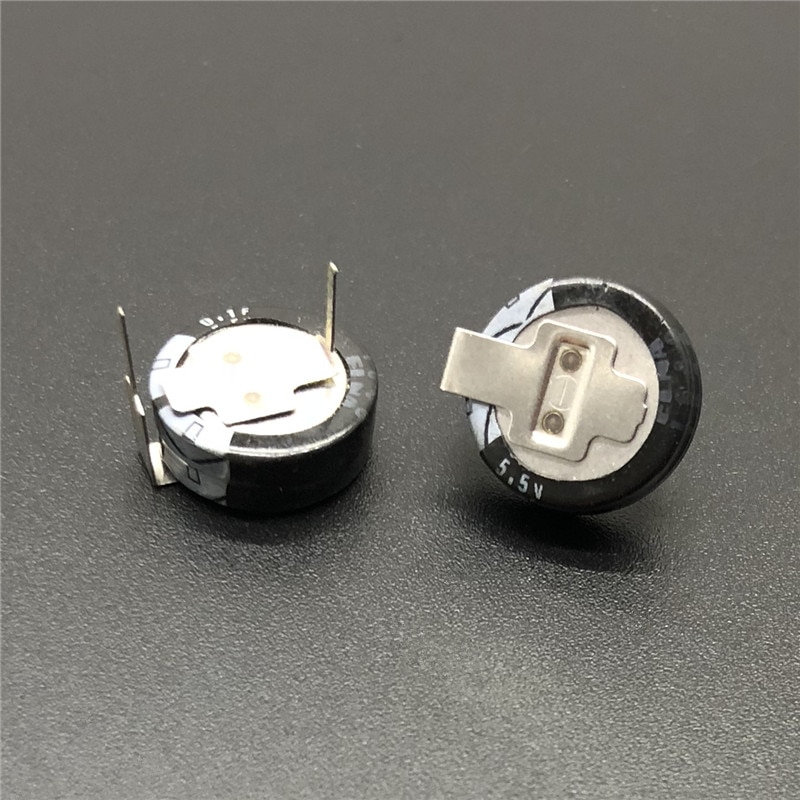 Super condensateur Farad 5.5V, 11.5x5mm, série ELNA DXJ, Type H, 5 pièces/20 pièces