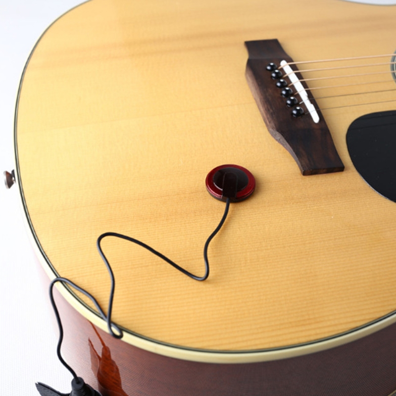 Multifunktionaler tonabnehmer für akustikgitarre, kontaktmikrofon, piezo-wandler, cello, banjo, bass, ukulele, mandoline, universell