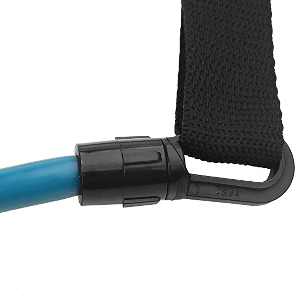 Cinturón de entrenamiento para nadar, correa de sujeción, arnés de natación, cuerdas Bungee, bandas de resistencia SEC88
