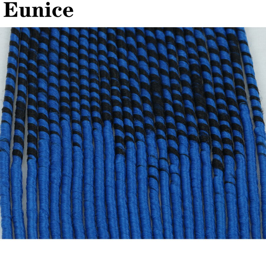 Faux Locks Crochet Braids Hair Synthetic Hair Extensions Braiding Hair Crochet Braids Hair Mixed Color High Temperature Fiber