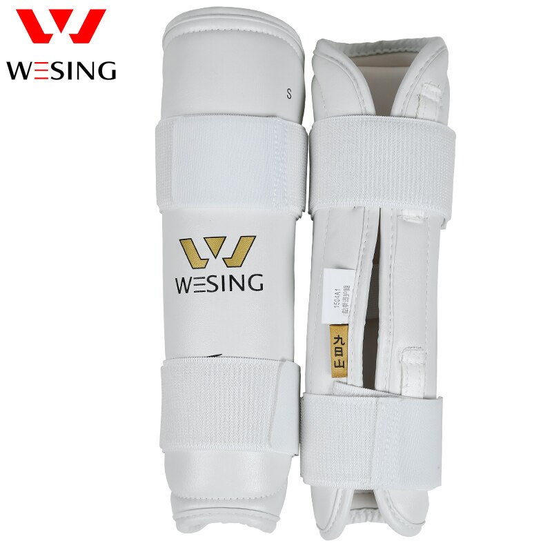 Protector de piernas para entrenamiento de Taekwondo WTF aprobado por Wesing, protector de piernas para Taekwondo