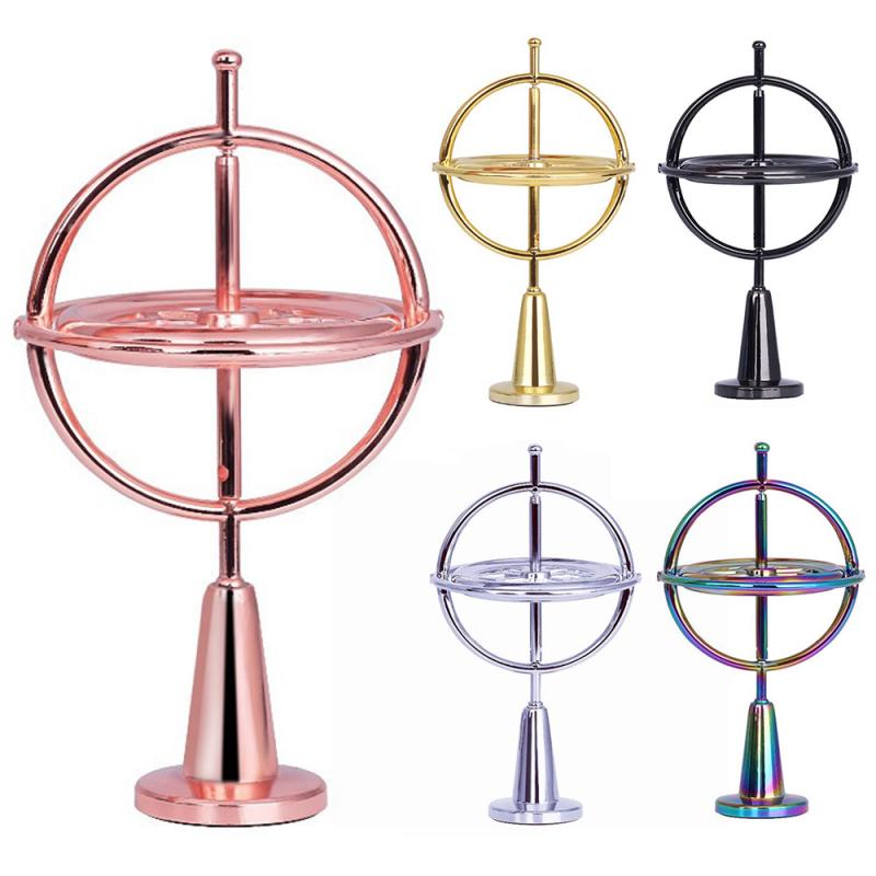 5 styles Self-balancing Gyroscope Anti-gravity Decompression Educational Toy Finger Gyroscope Best For Kid