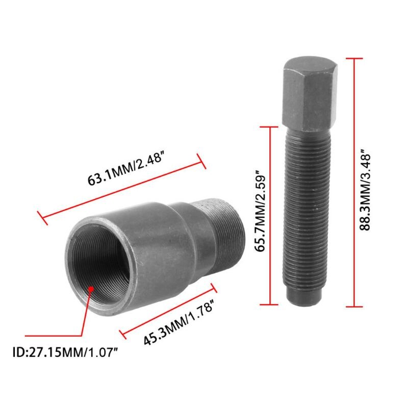 Extractor de volante de 3 vías para motocicletas 27-28-16mm Motor Magneto estator 23GC