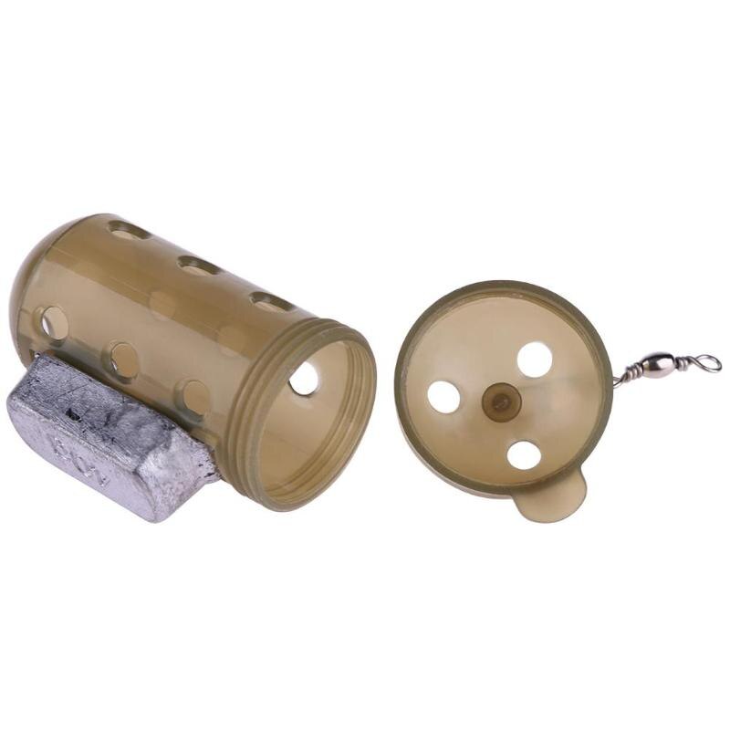 Grand leurre de pêche à la carpe, cage à appâts, dispositif de fosse avec plomb, leurres de pêche à granulés, mangeoire à granulés, piste de pêche 20g 30g 40g 50g