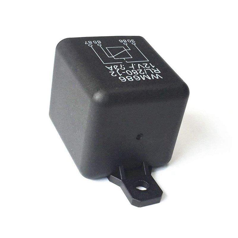 Relais d'isolement de batterie de relais de cc 12V / 120A charge de crête pour la voiture de camions de voiture (12V / 120A)