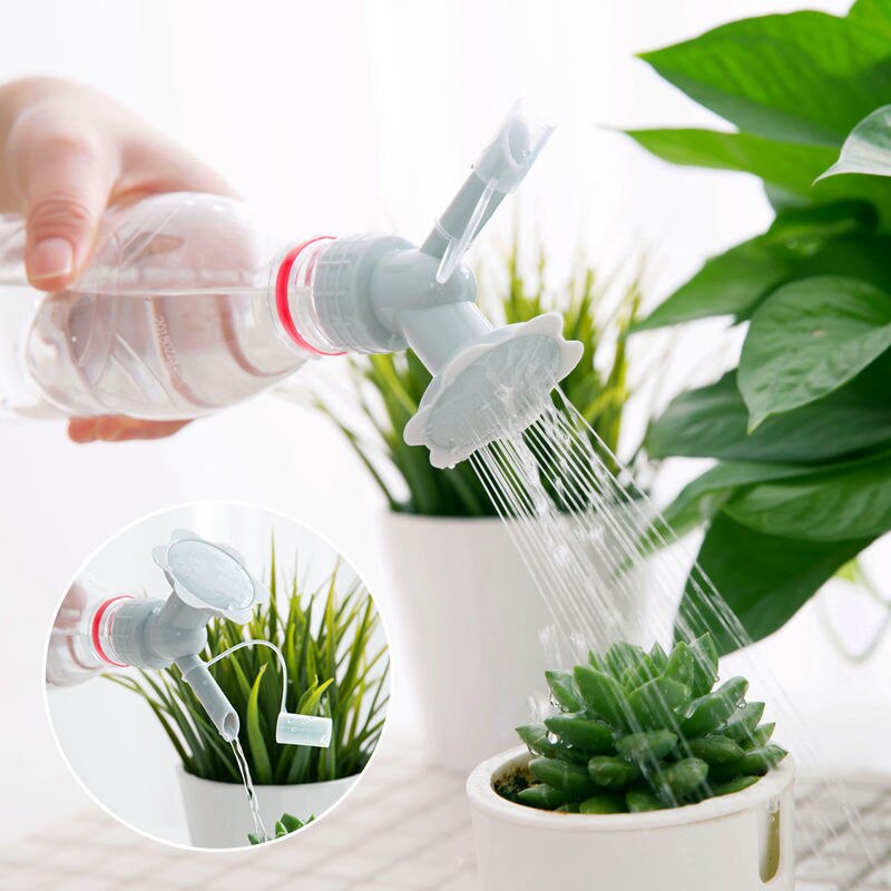 1Pc jardin plante pulvérisation arrosage outil bricolage universel en plastique boisson bouchon de bouteille gicleur buse pomme de douche Portable pulvérisateurs couverture