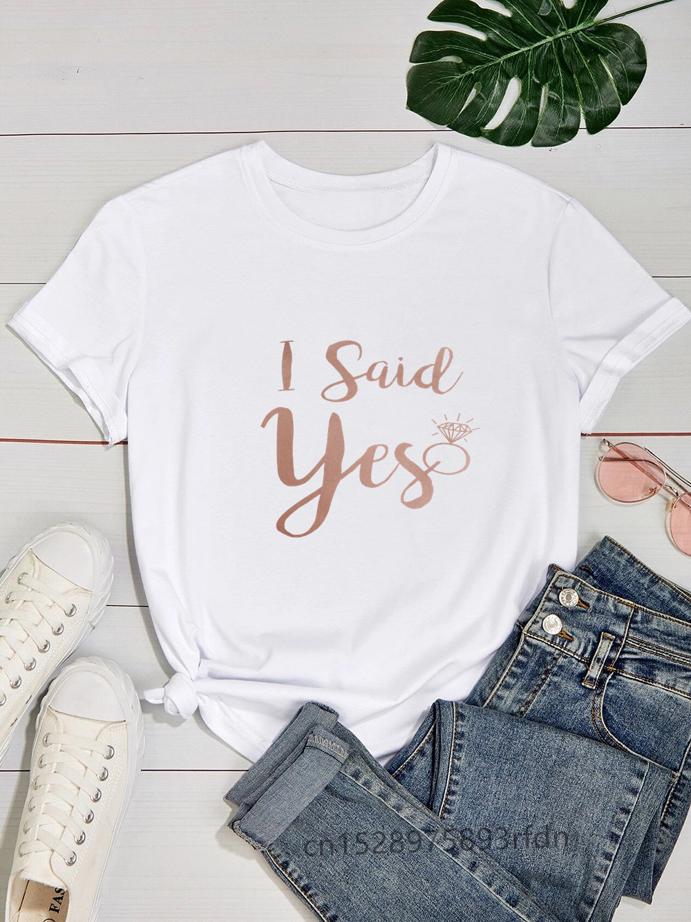 Bride Squad-camisetas De despedida De soltera para mujer, camisetas De La Mariee Evfj, I Said Yes, camisetas para mujer, ropa del equipo Birde To Be