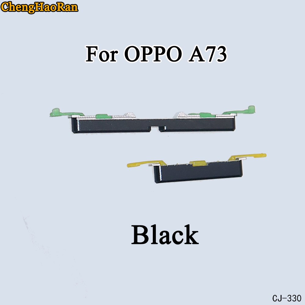 ChengHaoRan 1Set Für OPPO A77 A73 Neue Seite Taste Set Power-Taste + Volume Button Switch Taste Set teile