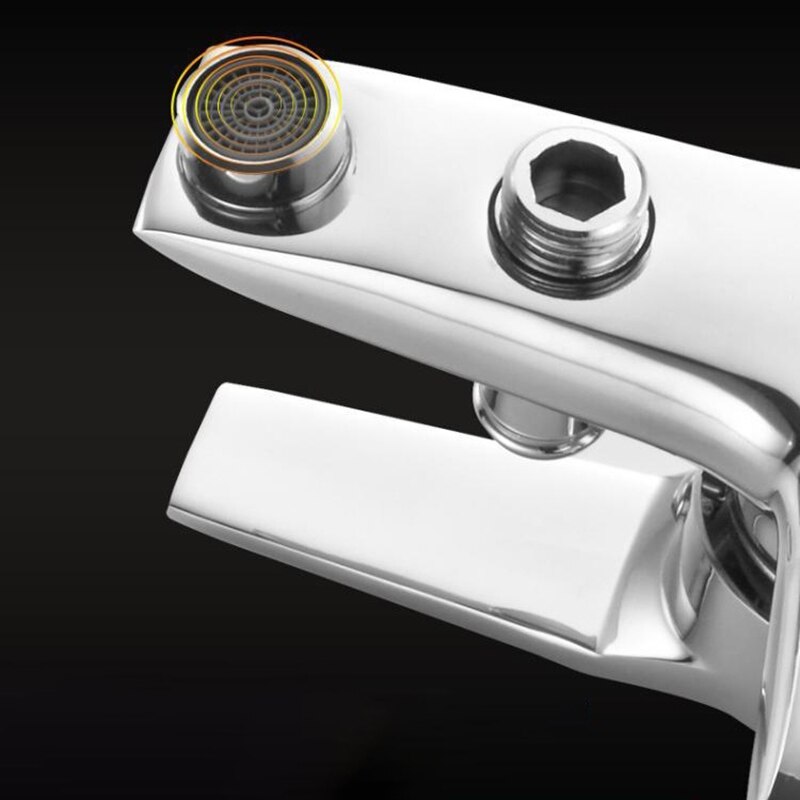 Bathroom Building Materials Shower Head Mixing Valve and Cold Water Brass Faucet