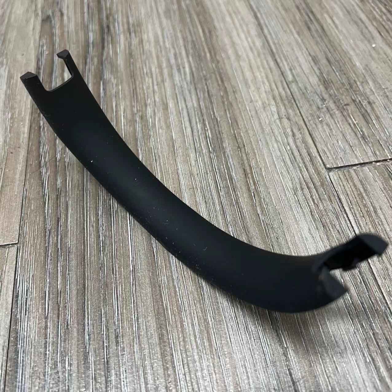 Original ersättningshuvudbandsdyna för beats solo pro hörlurar huvudbandskuddar huvudband gummi headset reparationsdelar: Svart