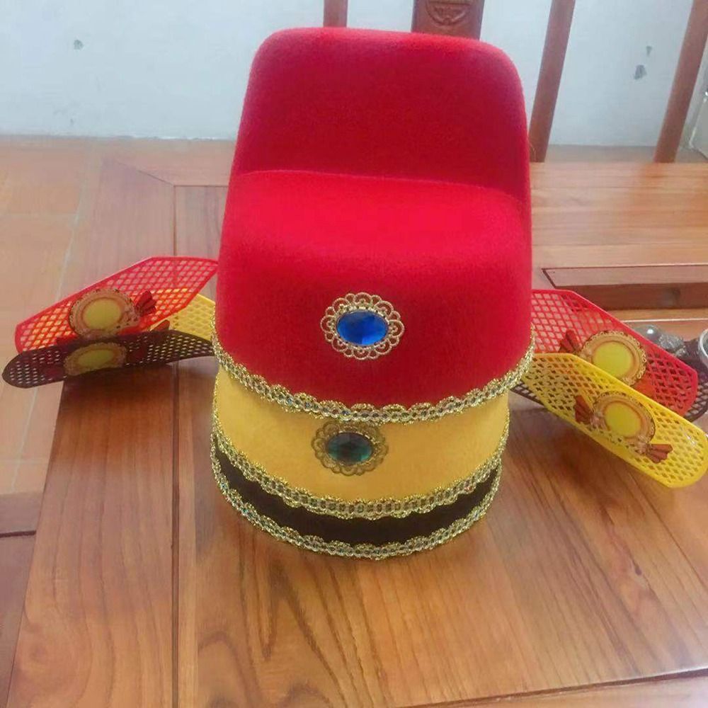 Sombrero de cultura china, sombrero antiguo, gorra de novio, sombrero de estilo chino, gorra de gasa negra, gorra de estudiante número uno, accesorios Hanfu