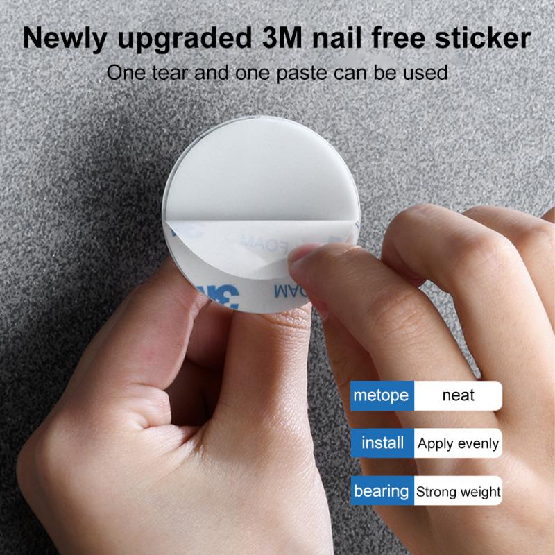 Haki ścienne ze stali nierdzewnej samoprzylepne breloczki wieszak na ręczniki kuchnia łazienka schowek na ścianę wieszaki haczyki gospodyni na ścianie