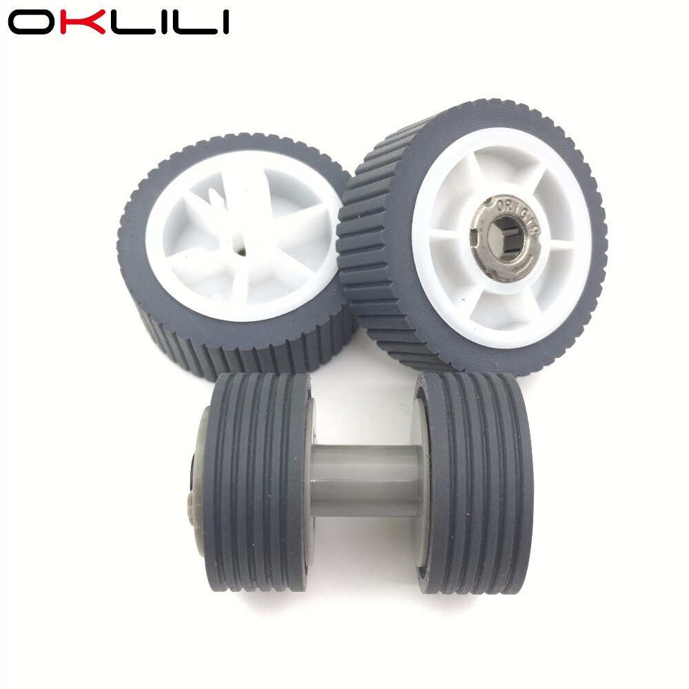 Captador de rolo de freio para fujitsu, scansnap, ix500, ix1400, ix1600, 1 conjunto