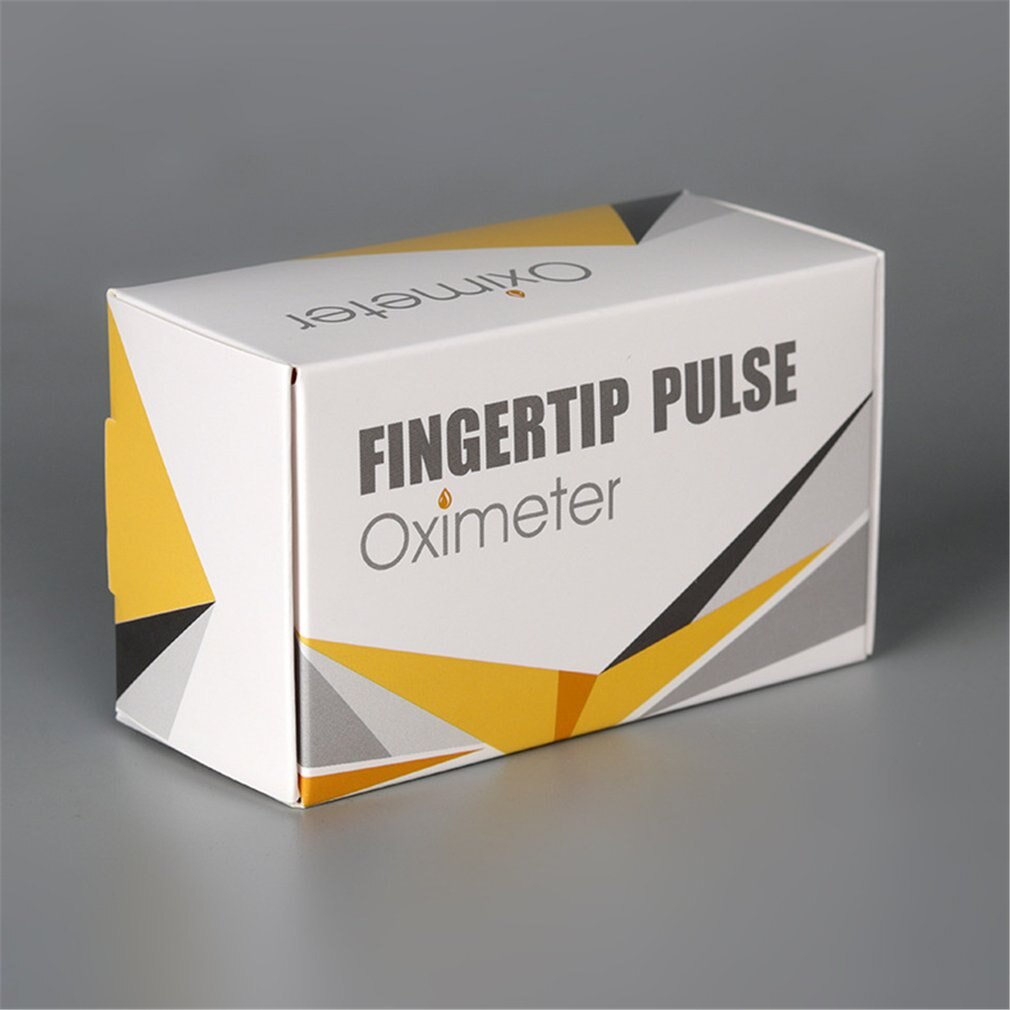 Fingertip Pulse Oximeter Pulse Finger Pulse Oxygen SpO2 Monitor LCD Oximeter Monitor Pulse Rate Blood Pressure Bag