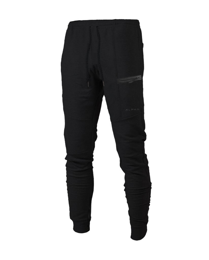Sport Broek Heren Gym Jogging Lange Broek Fitness Joggingbroek Sportkleding Looptraining Bodybuilding Joggers Broek Trackpants: Black / XL