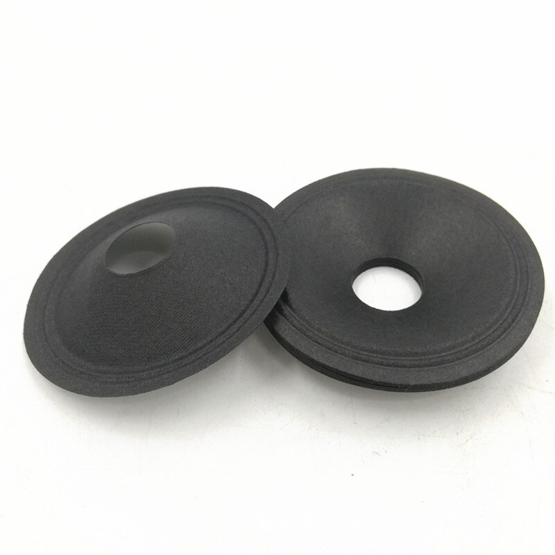 50 Pcs/lot 3 Inch Speaker Paper Cone 74 mm13 mm Core H: 9.5 mm Tweeter Cones Speakers DIY Repair Accessories Black