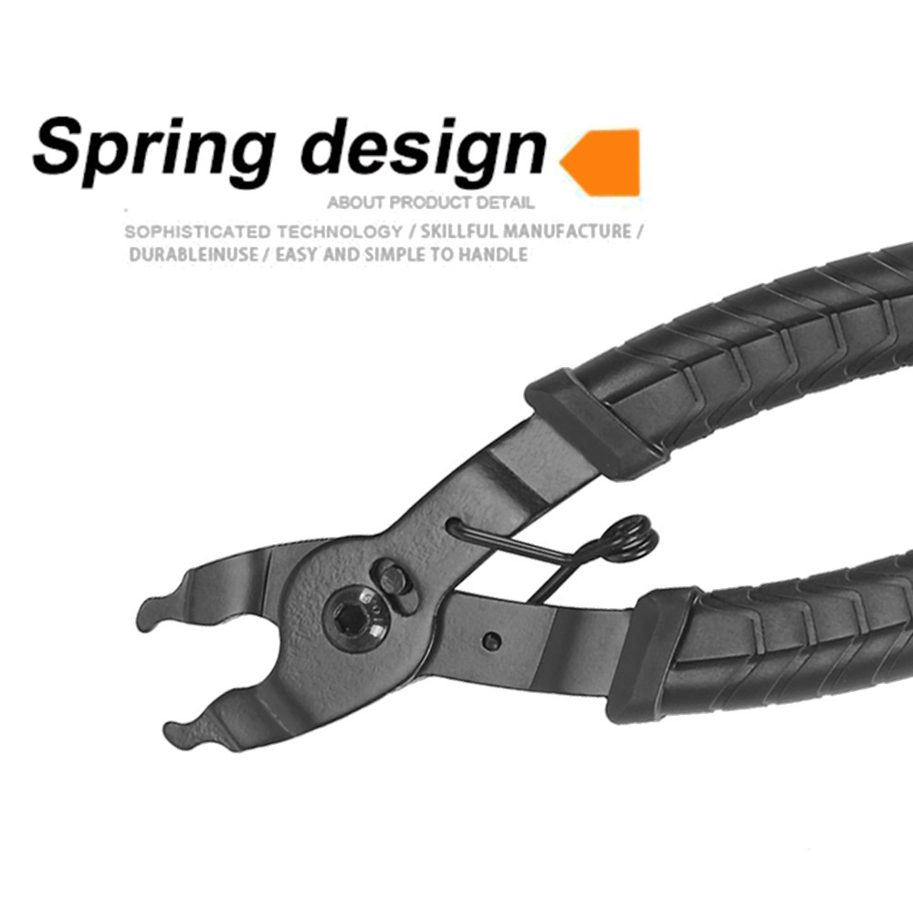 Fietsketting Quick Link Tool met Hook Up Fietstang MTB Road Fietsen Kettingklem Multi Link Tang Magische Gesp Fietsgereedschap