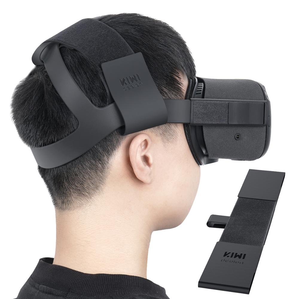KIWI Headband Head Strap for Oculus Quest , Comfortable PU Leather & Reduce Head Pressure VR Accessories: Default Title