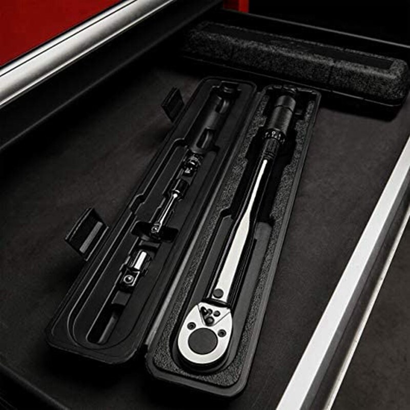 1/2-Inch Drive Click Torque Wrench 20-150Ft. /Lb. 28-210 N/M