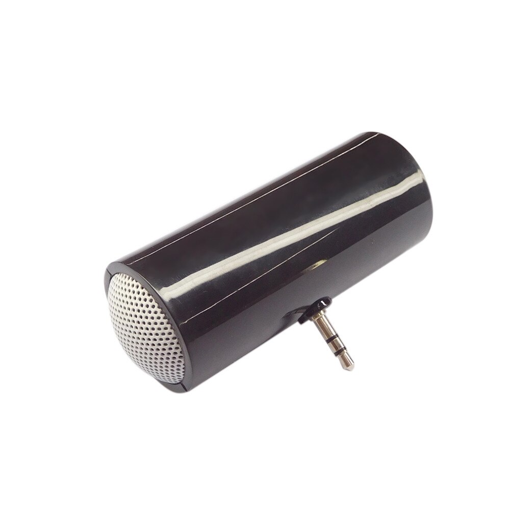 3.5mm Jack AUX Plug Stereo Mini Speaker Sound Box Loudspeaker for Smart Mobile Cell Phone Speakers Music Player: BK