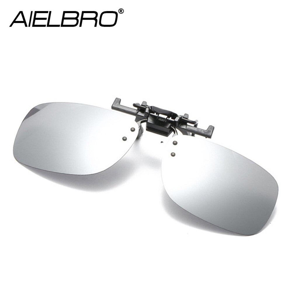 Clip on okulary spolaryzowane okulary mężczyźni kobiety jazda samochodem łowienie ryb jazda na rowerze turystyka okulary przeciwsłoneczne Night Vision okulary przeciwsłoneczne w formie nakładki