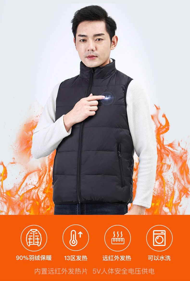 13 Verwarmde Vest Zones Elektrische Verwarmde Jassen Mannen Vrouwen Sportkleding Verwarmde Jas Grafeen Warmte Jas Usb Verwarming Jas Voor Camping