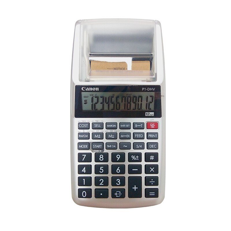Calculadora de salida de papel, dispositivo de impresión financiera, bancaria, auténtica, rueda de tinta P1dhvg, calculadora de impresión monocromática: Default Title