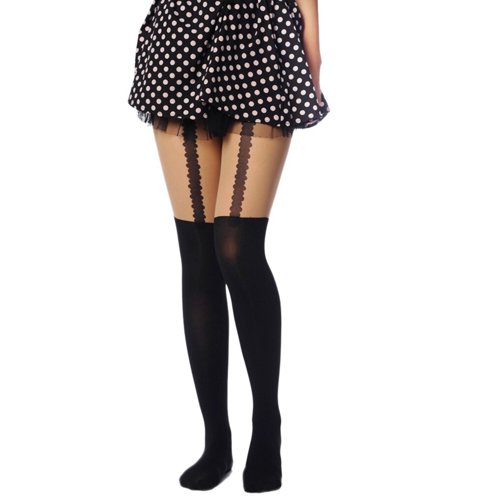 Katten tatoeage cartoon 18 stijl herfst winter nep kousen vrouwen meisje