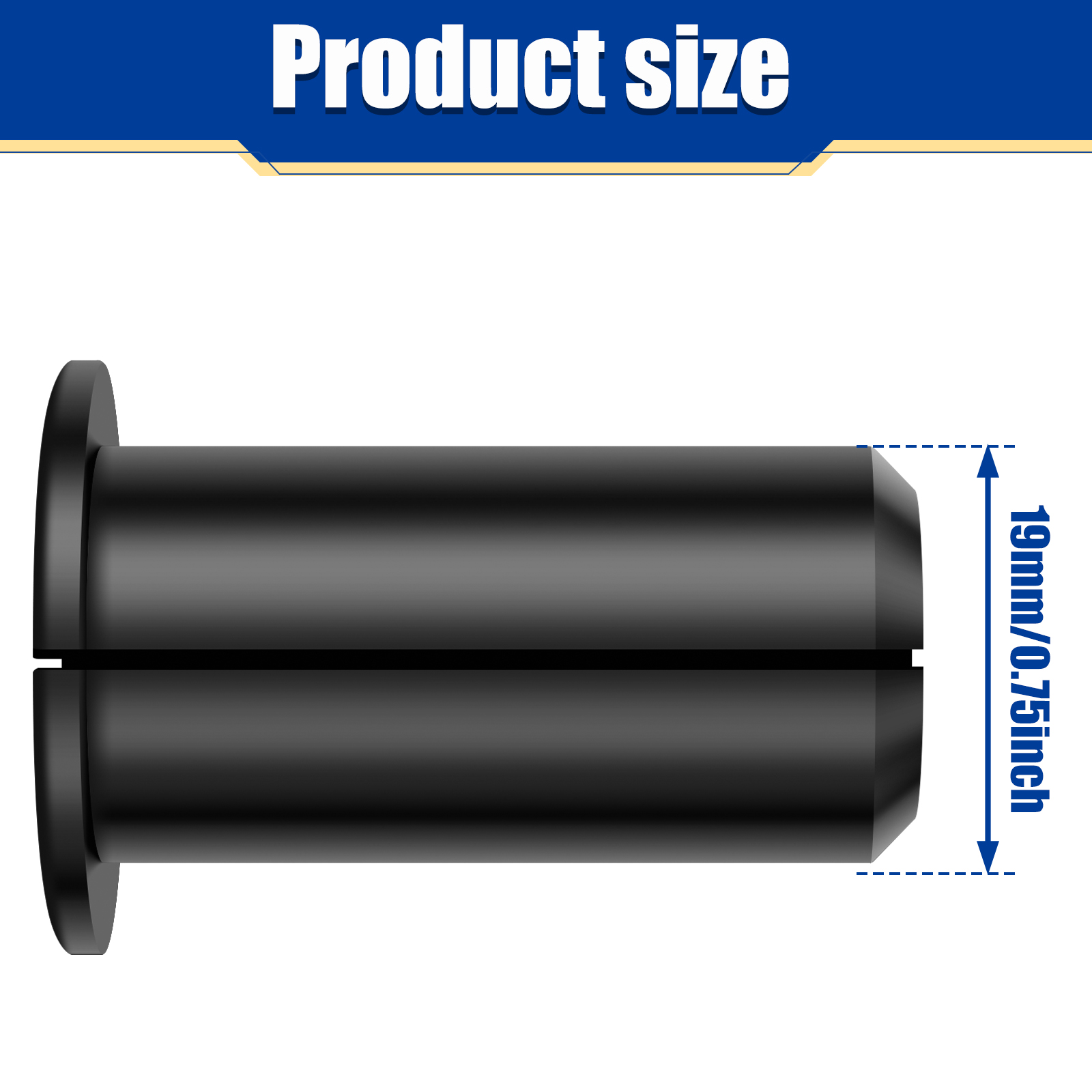 16Pcs Through the wall Cable Grommet for 3/4Inch Cable Ethernet Cable Organizer Network Wire Holes Grommet Wire Protection Cover