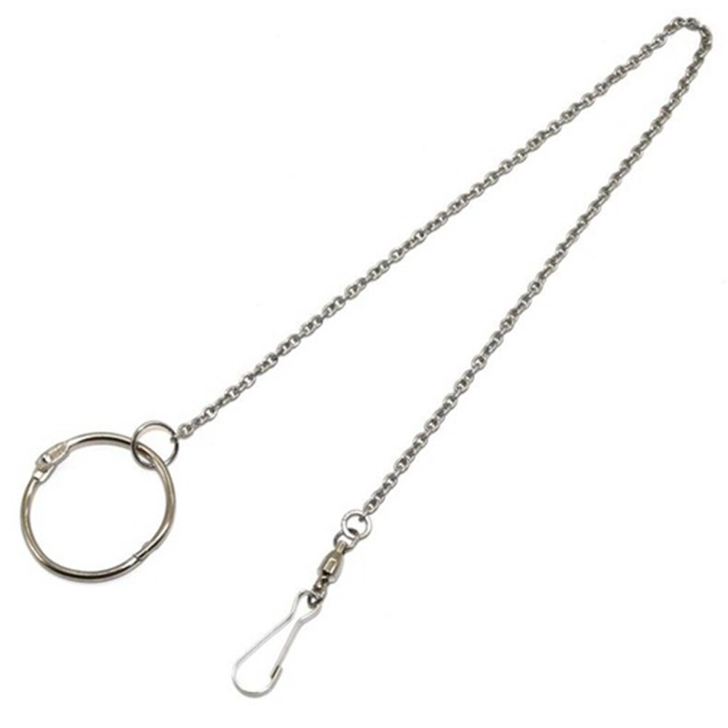 Cadena de pie para pájaros, cadena de pie creativa de acero inoxidable para loros, suministros para pájaros, cadena de pie, suministros para mascotas para loros