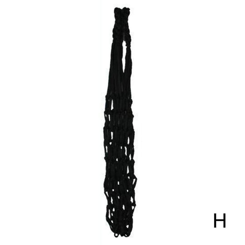 1pc fußballnetztaschen aus nylon, robuste aufbewahrungstaschen, einzeltragetaschen, ball-, basketball- und outdoor-sportartikel, tragbare fußballausrüstung, volleyball  i7 0: Schwarz 