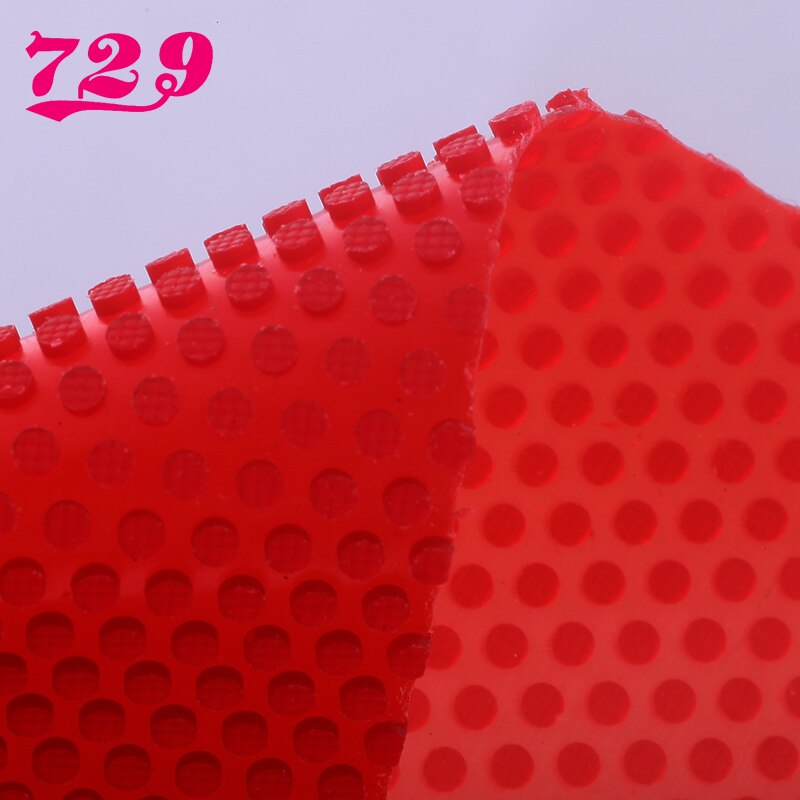Amistad 729 563 pips-out Tenis de Mesa buey de goma sin esponja ping pong de goma