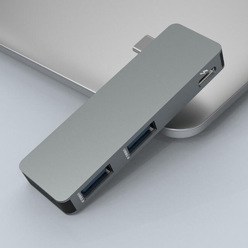 USB C Hub USB 3.0 Port USB2.0 Port Thunderbolt 3 U... – Vicedeal