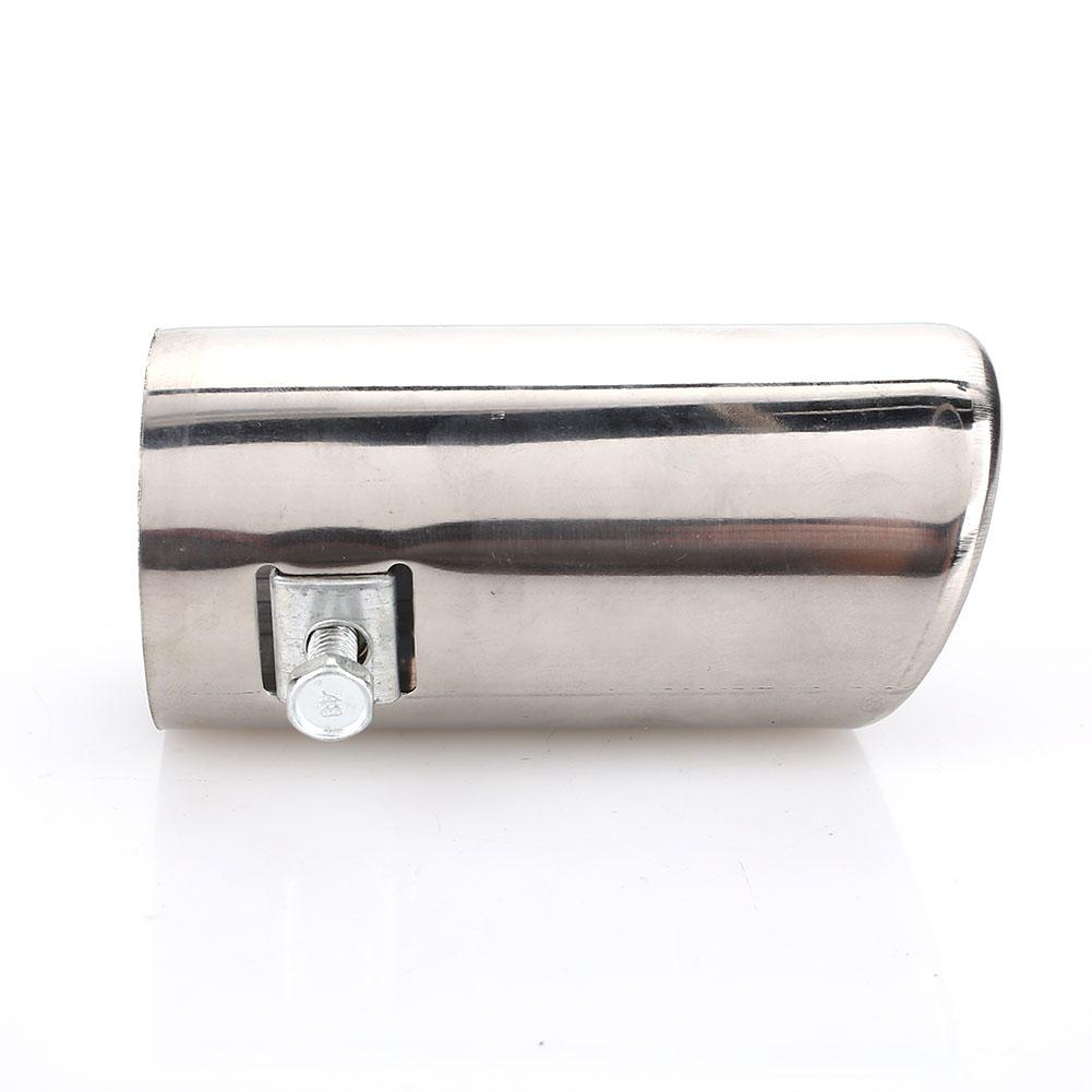 Car Tail Pipe Diameter 51-51mm Stainless Steel Muffler Tip Pipe Car Accessory Exhaust Tail Exhaust