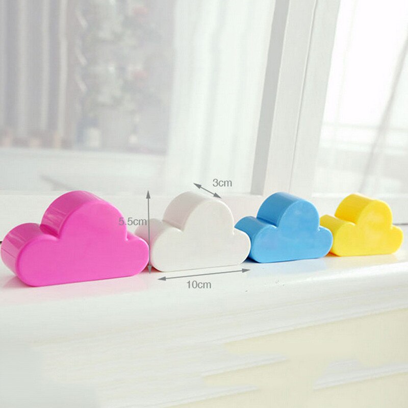 Home Storage Holder White Cloud Shape Magnetic Magnets Key Qualified Novelty
