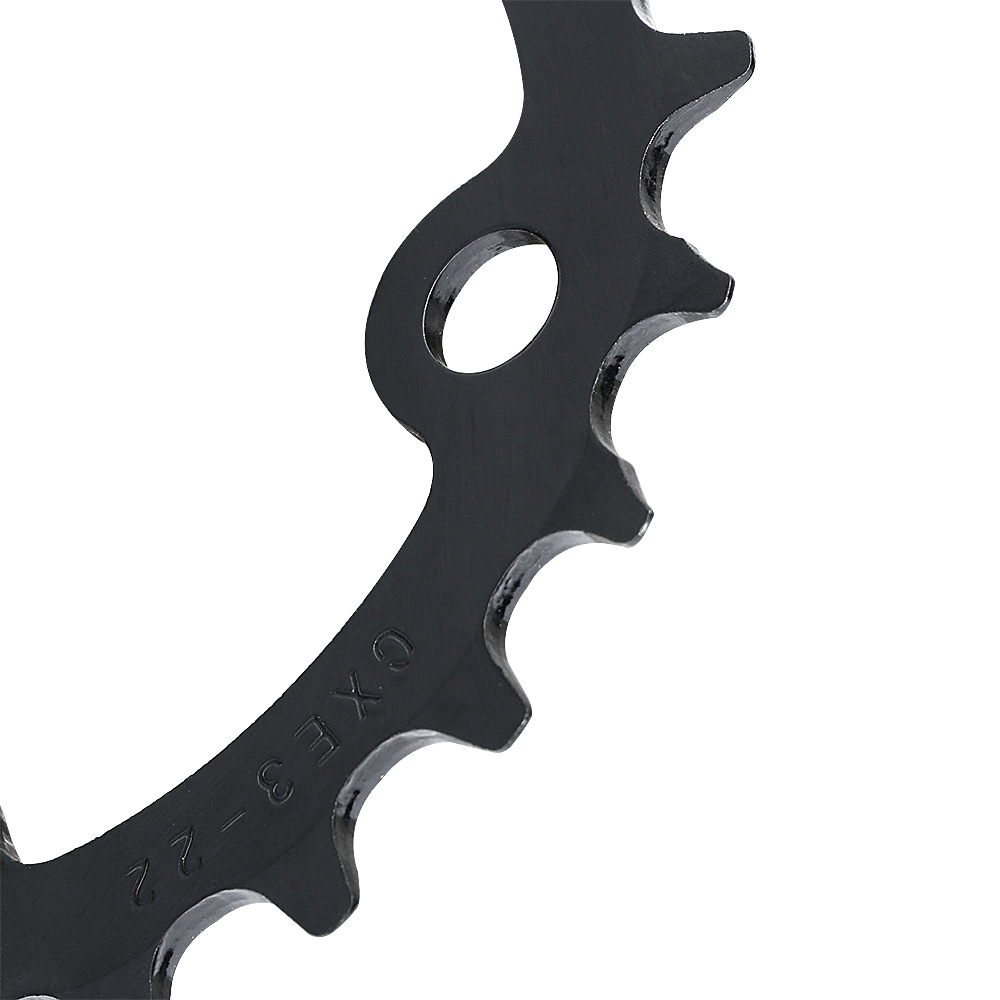 Plato ancho y estrecho redondo 64BCD, piezas de reparación de piñón de bielas para bicicleta de montaña, placa dentada, disco de marcha única para coche de carretera
