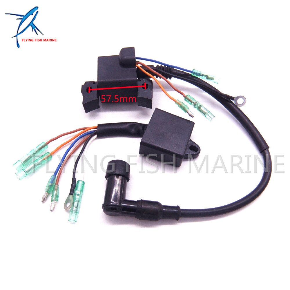 Bobina de encendido de barco y CDI Assy para Motor fueraborda Hangkai 6,5 HP de 4 tiempos f6.5